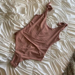 Salmon Pink Body Suit